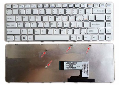 Tastatura Laptop, Sony, Vaio VGN-NW21JF, cu rama foto