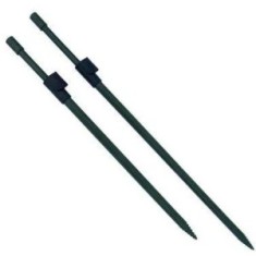 Pichet Telescopic Filfishing Aluminiu Bank Stick Cu Cap Burghiu, 50cm foto