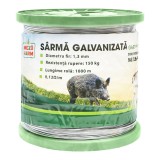 Sarma galvanizata pentru gard electric 1,3 mm x 1000 m Mezofarm