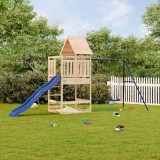 VidaXL Set de joacă pentru exterior, lemn masiv de pin