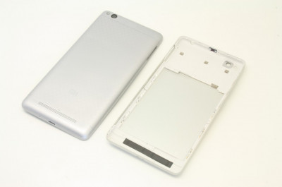 Capac baterie Xiaomi Redmi 3 silver swap foto