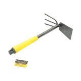 Sapaliga dubla de gradina din otel carbon 180x300 mm, maner ergonomic PP Crownman