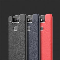 Husa / Bumper Antisoc model PIELE pentru Asus Zenfone 6 ZS630KL / Zenfone 6Z foto