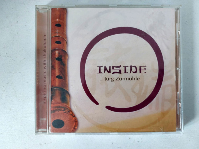 # J&uuml;rg Zurm&uuml;hle &ndash; Inside, CD muzica Folk, World, &amp; Country, 2008