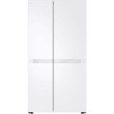 Side by side LG GSBC40SWPE, 664 l, No Frost, Compresor Smart Inventerm LINEARCooling, Smart Diagnosis, Clasa E, H 179 cm, Alb