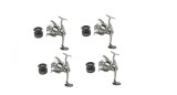 Set 4 Mulinete Crap / Somn / Dunare Diamant alb DM 80