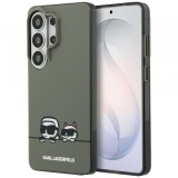 Husa MagSafe pentru Samsung Galaxy S26 Ultra S948, Karl Lagerfeld, IML Karl &amp; Choupette Peekaboo Logo, Neagra