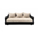 Canapea Extensibila Dana, 220x100x75 Cm, Visiniu, Alb
