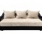 Canapea Extensibila Dana, 220x100x75 Cm, Visiniu, Alb