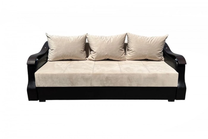 Canapea Extensibila Dana, 220x100x75 Cm, Visiniu, Alb