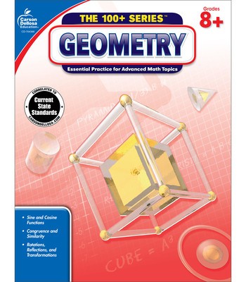 Geometry, Common Core Edition, Grades 8+: Essential Practice for Advanced Math Topics foto