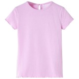 Tricou pentru copii, roz deschis, 104, vidaXL