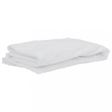 Protectie de saltea, alb, 100x220 cm, impermeabila