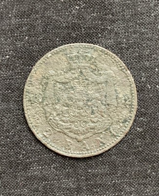Moneda 2 bani 1882 uzată foto