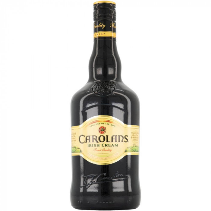 Lichior Carolans Cream, 0.7 L, 17% Alcool, Lichior Carolans Irish Cream, Lichior Irlandez, Lichior Cremos, Lichior Vanilat, Lichior cu Aroma de Vanili