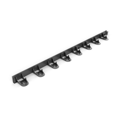 Separator gazon Cell Fast Unibord, plastic, negru, 4.5 cm x 4 m foto