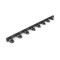 Separator gazon Cell Fast Unibord, plastic, negru, 4.5 cm x 4 m