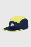 Mammut sapca Aenergy Light culoarea verde, neted