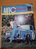 Revista autoturism iunie 1972 - dacia 1300 , inaugurarea barajului portile de fier ,muntele gaina