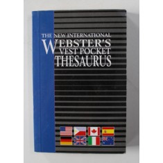 THE NEW INTERNATIONAL WEBSTER &#039;S VEST POCKETS THESAURUS , 2001