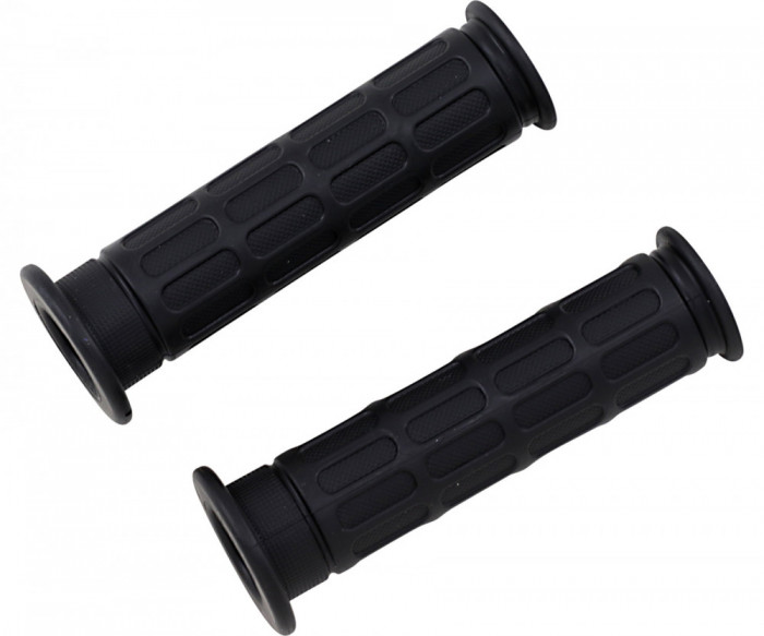 Mansoane pentru ghidon 22mm - 7/8, culoare negru Cod Produs: MX_NEW 180610002PE