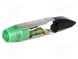 Lampă LED verde T5,5 24VDC 24VAC CML INNOVATIVE TECHNOLOGIES