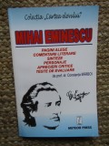 Constanta Barboi - Mihai Eminescu, pagini alese si comentarii