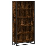 Cumpara ieftin Biblioteca, stejar afumat, 80,5x35x170,5 cm, lemn prelucrat