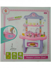 Bucatarie copii Happy Little Chef cu sunete ,lumini,apa pentru fete/baieti foto