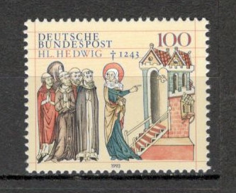 Germania.1993 750 ani moarte Sf.Hedwig-MIniatura MG.821