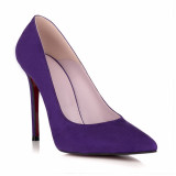Pantofi piele naturala Venus Violet - sau Orice Culoare