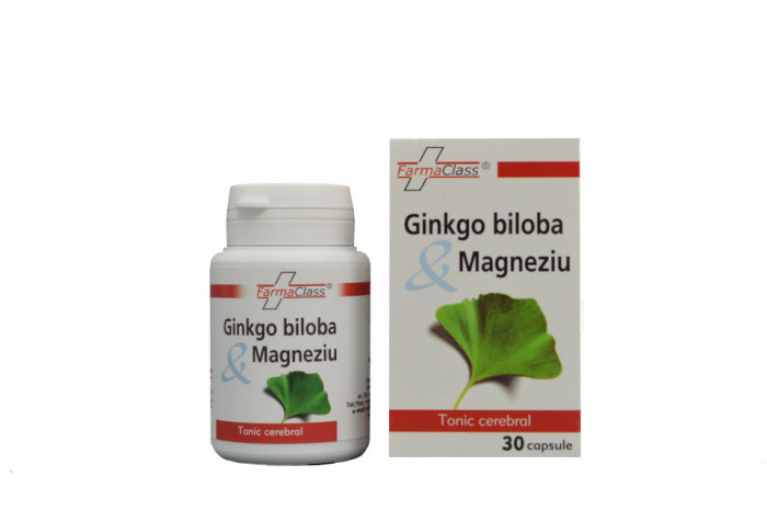 GINKGO BILOBA&amp;MAGNEZIU 30CPS