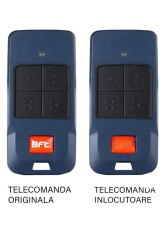 Telecomanda poarta garaj compatibila BFT Mitto Cool 4C 4 butoane cod saritor 433.92Mhz (803-1-NEW) foto