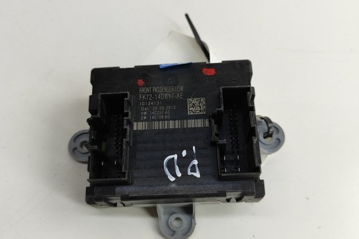 Modul de control ușă dreapta față JAGUAR XE X760 2015 OEM: FK72-14D617-AE 29437894