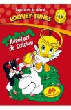 Looney Tunes - Aventuri de Craciun - Supercarte de colorat