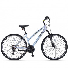 Bicicleta Trekking Umit Quebec -L -21-SHM, Roata 28&amp;quot;, Otel , Cadru 430mm, Culoar PB Cod:2892043000 foto