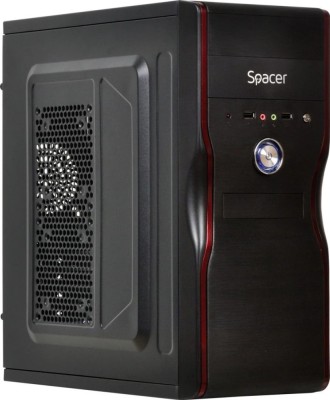 Carcasa Spacer New Mercury, ATX, MidTower NEGRU foto