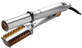Cumpara ieftin Placa de par rotativa InStyler 2 in 1, ondulator, volum, indreptare par cret, coafeaza rapid, perie par uscat