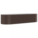 Cumpara ieftin Strat inaltat gradina 322x100x68 cm otel galvanizat