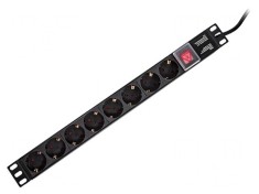 Prelungitor 8 Prize 230V 16A Negru