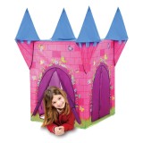 Cort pentru copii Castel Printesa, 110x110x132cm, Roz, CMCLASS