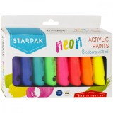 Cumpara ieftin Vopsea acrilica, neon, Starpak