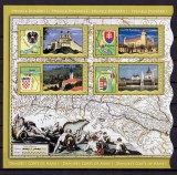 RO 2010 LP 1863 a &quot;Stemele Dunarii I &quot; - serie in bloc - colita nr. 468 ,MNH