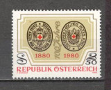 Austria.1980 100 ani Crucea Rosie MA.915, Nestampilat
