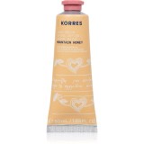 Korres Mountain Honey crema de maini hidratanta cu ulei de migdale 50 ml