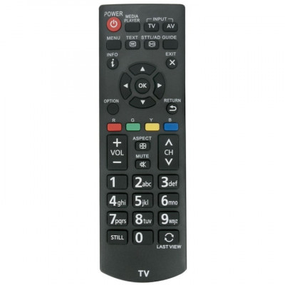 Telecomanda pentru Panasonic N2QAYB000818, x-remote, Negru foto