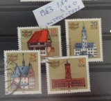 TS21 - Timbre serie DDR 1983 Mi2775-2778, Stampilat