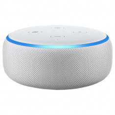 Boxa Portabila Bluetooth Echo Dot 3rd Generation, Alexa, Control Voce, Panou Control, Microfon, Difuzor, Conector 3.5 mm, Control Dispozitive Intelige foto