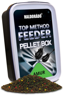 Haldorado - Top Method Feeder Pellet Box 400g - Amur foto