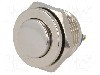 Intrerupator anti-vandalism, OFF-(ON), &Oslash;16mm, ONPOW, GQ16PH-10/J/N